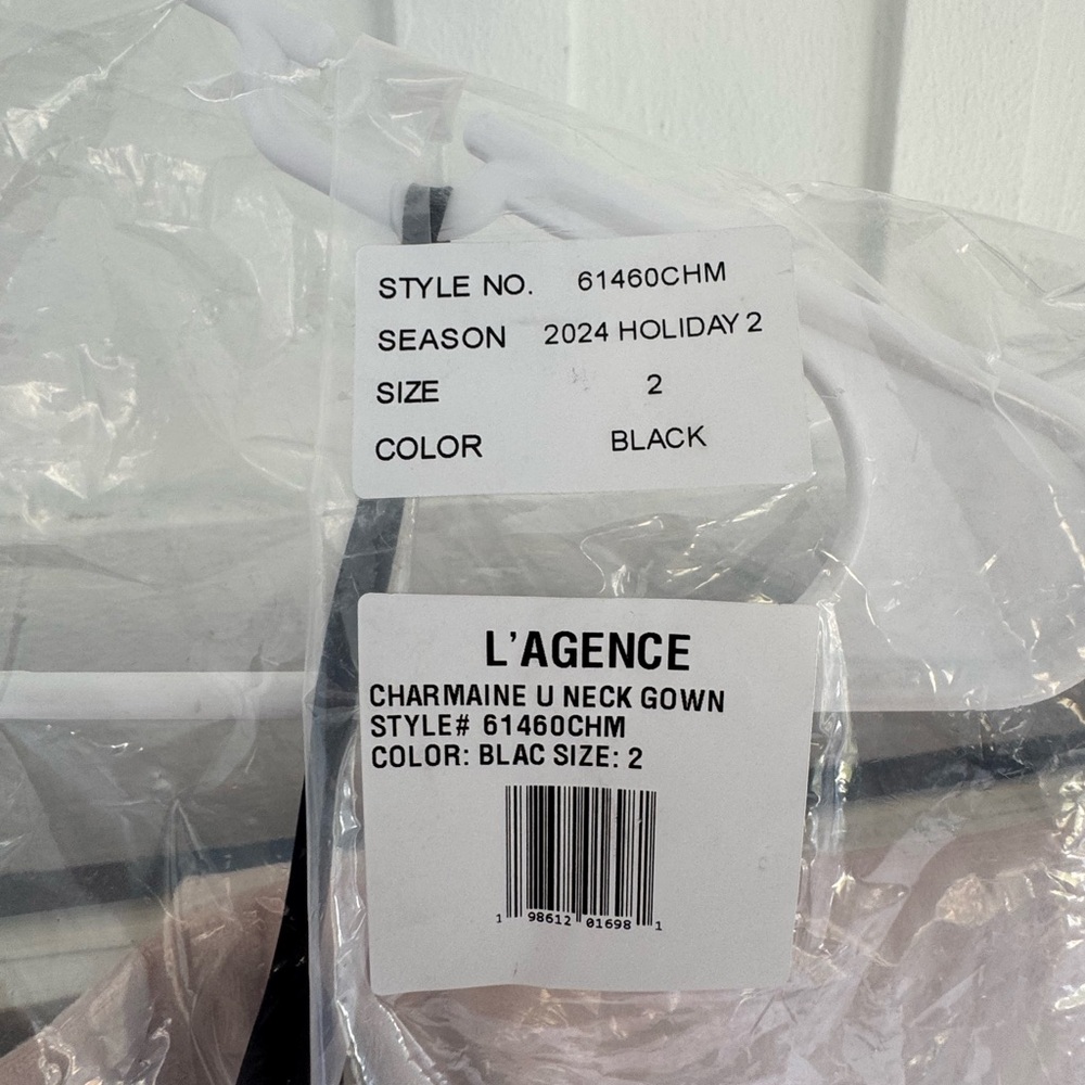 L'AGENCE Charmaine Silk Gown - Picture 12 of 13